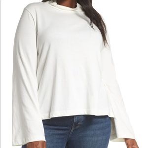 NWT Madewell Wide Sleeve Mock Turtleneck